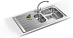 Купить Мойка Franke NEX 251 чаша справа preview 3