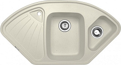 Мойка Zigmunt & Shtain Eckig 1000.2 каменная соль