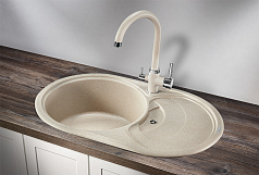 Мойка Granula 7801 пирит