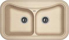 Мойка Florentina Крит 860 песочный