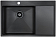 Мойка Paulmark Elde L вороненая сталь брашированная