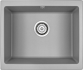 Мойка Paulmark Gera серый металлик