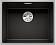 Мойка Blanco SUBLINE 500-IF отводная арматура InFino® черный