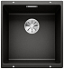 Купить Мойка Blanco SUBLINE 400-U SILGRANIT отводная арматура InFino® черный preview 1
