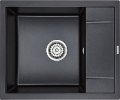 Мойка Paulmark Optimum чёрный металлик