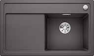 Мойка Blanco ZENAR 45S чаша справа, доска стекло клапан-автомат InFino темная скала