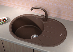 Мойка Florentina Лотос 780 мокко