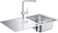 Мойка Grohe K500 Stainless Steel 31573SD1