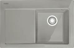 Мойка Franke MTK 611-78 Чаша справа серая жемчужина