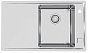 Мойка Alveus Stricto 10R FI нержавеющая сталь матовая, чаша справа