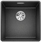 Мойка Blanco SUBLINE 400-F отводная арматура InFino® антрацит