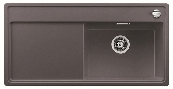 Мойка Blanco ZENAR XL 6S-F чаша справа клапан-автомат InFino® темная скала preview 1