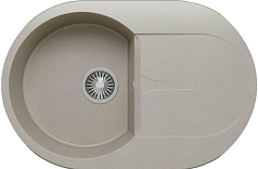 Мойка Polygran Atol-760 серый