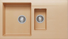 Мойка Polygran Brig-870 бежевый