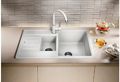 Комплект мойка Blanco LEGRA 6 S COMPACT + смеситель AMONA SILGRANIT