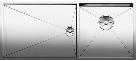 Мойка Blanco Zerox 400/550-T-U чаша справа preview 1