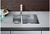 Купить Мойка Blanco Zerox 340/180-U чаша справа нержавеющая сталь зеркальная полировка preview 3