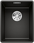 Мойка Blanco SUBLINE 320-F отводная арматура InFino® черный