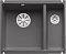 Мойка Blanco SUBLINE 350/150-U керамика отводная арматура InFino® базальт