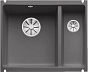 Мойка Blanco SUBLINE 350/150-U керамика отводная арматура InFino® базальт