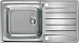 Купить Мойка Alveus Praktik 100 нержавеющая сталь декор preview 1