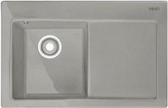 Мойка Franke MTK 611-78 чаша слева жемчужный серый