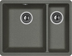 Мойка Flortek Ринг 335/160 черный